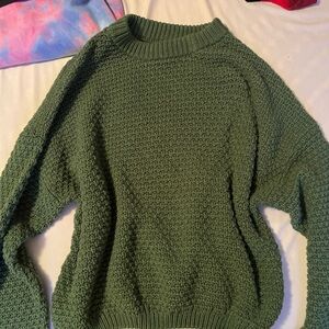 Universal Thread Olive Textured Sweater